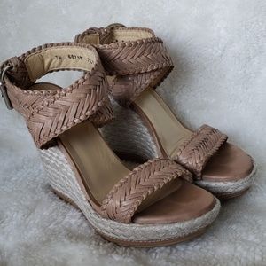 Stuart Weitzman espadrilles wedges
